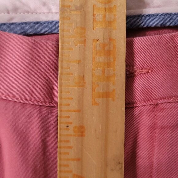 Polo Ralph Lauren Pants Mens 32x30 (32×29) Pink Classic Fit Flat Front Chino - Picture 13 of 15